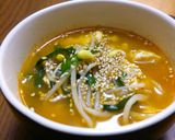 キムチ牛すじスープ。作り方9写真
