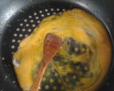簡単朝食昼食 炒り卵のトースト作り方2写真