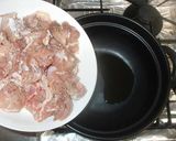 鶏もも肉と大根の鍋♪簡単鶏がらスープ作り方4写真