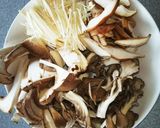 甘酒入り。キノコたっぷりホワイトソース作り方1写真