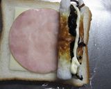 ごま昆布ハムチーのちくわトースト作り方1写真