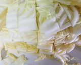 ☆白菜とひき肉の卵とじ☆作り方1写真