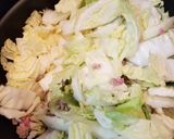 ☆白菜とひき肉の卵とじ☆作り方3写真