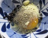 ごま昆布で和風カルボナーラトースト作り方1写真