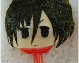 進撃の巨人☆キャラ弁(リヴァイ)作り方7写真
