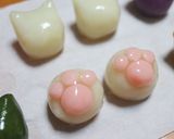 ハロウィンあんこ玉・にゃんこ玉作り方21写真