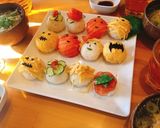 簡単なのに映える！ハロウィン手まり寿司♡作り方12写真