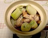 【炊飯マグ料理】鶏の水炊き+甘焼きネギ作り方5写真