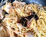 超楽々 豚キムチ焼きそば 作ります。作り方4写真