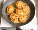 チーズカレーつくねれんこん挟み焼き作り方10写真