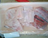 魚をお弁当に☆カンパチの変わり揚げ作り方1写真