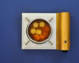 【簡単ミニおせち】梅にんじんと里芋六方作り方3写真