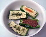 肉みそで簡単♪ピーマンの肉詰めもどき作り方2写真
