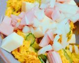 レンジで4分半☆簡単！かぼちゃのサラダ作り方7写真