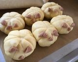 ハロウィンちぎりパン作り方1写真