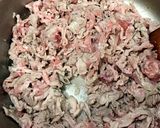 大根と豚肉の炒め煮作り方2写真