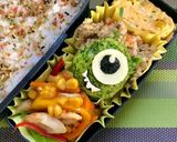 『サリーとマイク』弁当♡キャラ弁♡作り方16写真