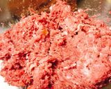 コクうま☆煮込みハンバーグ作り方1写真