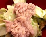 アボカドとキャベツ　長いもの和え物作り方4写真