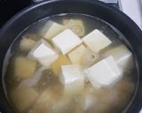 ダイエット食♪豆腐と鱈のチゲ鍋風作り方2写真