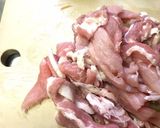 電子レンジで下処理の中華風肉炊き込みご飯作り方2写真