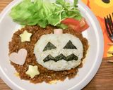 ハロウィン ドライカレー作り方6写真
