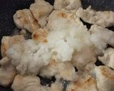 味付けいらず☆鶏ムネ肉のエノキみぞれあん作り方5写真