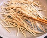 簡単おつまみ♡焼きかまのごま油炒め作り方3写真
