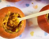 可愛いカボチャのポテトグラタン風作り方9写真
