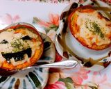 可愛いカボチャのポテトグラタン風作り方13写真