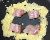 チーズの羽根付き簡単ブレックファスト作り方2写真