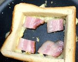 チーズの羽根付き簡単ブレックファスト作り方3写真