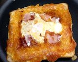 チーズの羽根付き簡単ブレックファスト作り方7写真