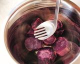 紫芋で古代小麦の焼き芋チーズナン(動画有作り方6写真