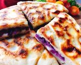 紫芋で古代小麦の焼き芋チーズナン(動画有作り方17写真