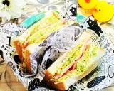 コンビニキャベツのボリュームサンドイッチ作り方4写真