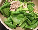 豚こまと小松菜のあんかけご飯作り方3写真