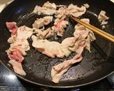豚こまと小松菜のオイスターソース炒め作り方2写真