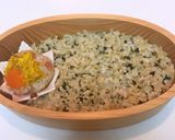 菊花こにぎり さわらぬか漬け焼き 秋弁当作り方3写真