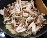 鶏ももとたっぷりきのこのミルクスープ作り方3写真