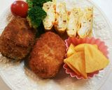 お弁当(11/1)カレーコロッケ作り方3写真