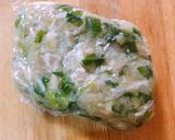 簡単チヂミ！餃子のタネをリメイク！作り方2写真