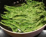 春菊のナムル作り方1写真