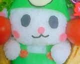 『ふっかちゃん』弁当♡キャラ弁作り方19写真