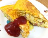 【簡単】チーズオムレツ【朝ごはんにも◎】作り方8写真