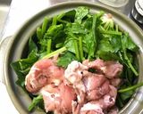 電子レンジでおろしポン酢の常夜鍋作り方4写真