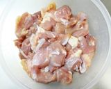 ぷりぷりジューシー！鶏もも肉のり塩唐揚げ作り方3写真