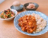 ココナッツミルク香るキーマカレー作り方8写真