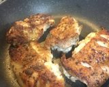 ★身から焼く★鶏胸肉の皮パリパリステーキ作り方9写真