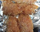 魚焼きグリルで揚げないチーズチキンカツ作り方6写真